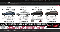 Desktop Screenshot of bommaritomazdasouth.com